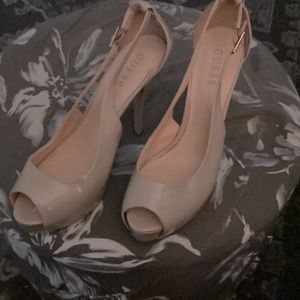 Guess Platform, Peeptoe Pumps